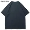 Мужская футболка забавный ребенок печати летний с коротким рукавом TEE хип-хоп негабаритный хлопок повседневная Harajuku Streetwear Top Thirts одежда 210601