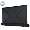 T6HCW, 16:9 HDTV Motorized Electric Floor rising front projection screen motorised floor stand screens with cinema white