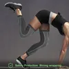 Running Fitness Sports Leg Knie Protector Brace Compression Mouw met verstelbare riemen elleboogpads