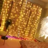 Led String Lights 33M 304 LEDs Window Curtain Light Wedding Party Home Garden Bedroom Outdoor Indoor Wall Decorations7999492