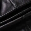 Thoshine marki wiosna jesień mężczyźni pu skórzane kurtki przyciski cienkie koreańskie mody casual płaszcze wierzchniej sulim fit skórzana kurtka 211111