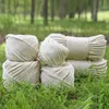 1/2/3/4/5 / 6mm Macrame Rope Twisted String Cotton Cord do Handmade Natural Beige Rope DIY Domowe Akcesoria Ślubne GIF