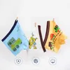 4pcs / lot garçons sous-vêtements dessin animé camion / voiture impression boxers shorts coton belle culotte de dinosaure pour enfant en bas âge garçon enfants vêtements 4-12Y 210622