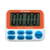 Timers Digital Timer Kitchen Alarm Clock Magnet Stand Big LCD -siffror med h￤ngande krokdroppsfartyg