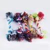 Pets dogs pet supplies Pet Dog Puppy Cotton Chew Knot Toy Durable Braided Bone Rope 17CM Funny Tool