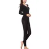 Femmes chaudes sous-vêtements thermiques femme longs Johns manches longues vêtements thermiques sous-vêtements ensembles 211108