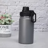 12oz Water Bottles outdoor mountaineering portable vacuum sports kettle 304 stainless steel children's thermos cup T500942