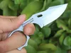 Small Straight Knife 5Cr13Mov Wire Drawing Drop Point Blade Full Tang Stainless Steel Handle Fixed Blades Knives With Kydex