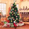 Inflatable Christmas Canes Classic Lightweight Hanging Decoration Lollipop Balloon Xmas Party Balloons Ornaments Adornment Gift 88cm/35inch HY0175