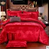 Luksusowe kołdry zestawy projektantów łóżko 3PCS Zestaw pościeli domowych Jacquard Duvet Bed Arkusz Twin Single Queen King Size Zestawy łóżka łóżka