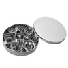 2021 3pcs/set Baking Moulds Stainless Steel baking mold Cookie Cutters Plunger Biscuit DIY Mold Star Heart for baby kids