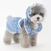 Hundklänning Vårkatt Kläder Pet Puppy Kjol och Hat