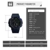 SKMEI Fashion Sport Watch Men Alarm Clock Cowboy Waterproof Week Display Men Watches Denim Digital wristwatch relogio masculino 1472