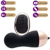 Nxy Female Wireless Remote Vibrator Sexspielzeug für Frau Kegel Balls Vaginal Ben Wa Simulator Chinesisch 1215