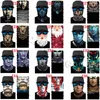 Home Skull series Headband autumn / winter party masks protection magic scarf warm sports riding elastic Halloween mask ZC438-I