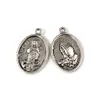 100Pcs Alloy ST. MARTHA Religion Charms Pendants For Jewelry Making Bracelet Necklace DIY Accessories 16X25.5MM