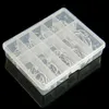 1000pcs10box 10 Storlekar Mixed 312 ISE Hook High Carbon Steel Barbed Fishing Hooks Pesca Tackle Accessories Transparent Box A0227709329