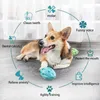 Dog Bite-resistant Teething Puppy Sounding Ball Pet Toy Oral Cleaning Care For Pets Chewing Exercise Molar Toys Apparel240H