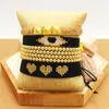 Zhongvi Miyuki Bransoletka dla kobiet Turecki Zły Eye Bransoletki Mężczyźni Serce Biżuteria Femme Pulseras Mujer 2020 Handmade Armband
