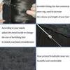Perucas sintéticas 32 polegadas longas diretamente sem clipes fio invisível peça de cabelo falso linha de peixe halo natural preto loiro