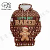 Sweats à capuche pour hommes Sweats PLstar Cosmos 3DPrinted Est Christmas Cookie Art Unique Unisex Funny Streetwear Pullover Harajuku Hoodies/Sweats