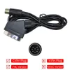 1,8m / 6FT RGB Scart AV Cable Pala Versão V-PIN C-PIN 9 PIN PLUM LEAD AUDIO VIDEO CONECTOR PARA SEGA GENESIS 2 MEGA DRIVE MD NTSC US