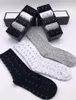 21SS luxur chaussettes pour hommes et femmes sport longue chaussette 100% coton gros Couple 5 pièces avec boîte