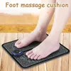 Electric EMS Foot Massager Pad Feet Muscle Stimulator Leg Reshaping Massage Mat Relieve Ache Pain Health Care Drop Resistance Bands
