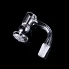 2022 Fashion New Quartz Banger Nails Oil Dab Rigs Bangers Seamless Fully Weld With Ball Bucket Beveled Edge Smoking Accessories FWQB12