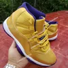 New Color 11 XI WMNS 11s Gold Purple Scarpe da pallacanestro da uomo di alta qualità Jumpman 24 Scarpe da ginnastica sportive Sneakers des Chaussures Taglia 13