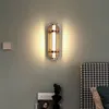 Moderne Indoor LED Glas Wandlamp Goud Minimalistische Decor Sconce Hotel Home Design TV Cabinet Slaapkamer Nachtkastjes Loft Lighting