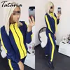 Frauen 2 Stück Set Weiblichen Mit Kapuze Sweatshirt Und Hosen Sportwear Anzug Zipper Hoodies Kleidung Ropa De Mujer Casual Trainingsanzug 210514