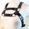 Bälten vintage män bondage läder gotiska cowboy bröst topp bh fetisch remmar sele kvinnor harajuku kropp hängslen tillbehör263b