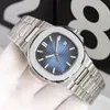 Relógio masculino Relógio mecânico totalmente automático Pulseira de aço inoxidável Safira Design à prova d'água Relógio de pulso opcional Montre de luxe