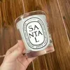 Fragrance Deodorant Scented Candle Santal Roses 190G Bougie Parfumee Netwt 65oz Top Quality Designer Brand Candles Whole3563466