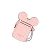 Card Holders 2021 Cartoon Dot Mouse Multifunction Holder Ladies Fashion Subway ID Protective Case Coin Purse