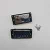 アップグレードAlnico 5 Humbucker Pickups 1c編組シールドギボソンのためのワイヤーハーネスと編組シールドすべてのギター1セット