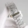 Patekphilippe Automatic PP Watches mécaniques pour hommes Regardez entièrement les montres-bracelets en diamant en acier inoxydable Saphire imperméable Montre de Luxe