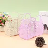 Storage Baskets Bathroom Laundry Basket Small Foldable Mesh Portable Plastic Organizers For Household Clothes