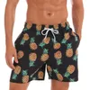 Escatch New Mäns Beach Shorts Sommar Surf Trunks Plus Storlek XXXL Drawstring Badkläder för Man ESX05 Homme Baddräkt Badkläder