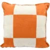 Vävd ullsoffa kuddefodral Letter Plaid Home Throw Pillowcase Vuxen sängkläder Kuddar täcker kudde två storlekar