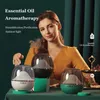 600 ml Mountain Looming Aroma Diffuser Ätherisches Öl Aromatherapie Ultraschall Nebelhersteller mit warmer LED-Lampe Humidificador 210724