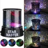 LED Night Lamp Star Moon Party Decoration Master Projektor Nights Light Batteri / USB Powered Novelty Starry Lamps Kids Present Illusion Decors