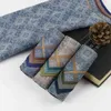 6 stks Mode Vierkante Zakdoek Mannen Gentlemen Classic Vintage Jacquard Pocket Katoenen Handdoek voor Jaar Gift Bruiloft Party