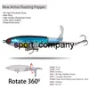 Isca de pesca isca artificial duro topwater flutuante Minnow Eyes 3d Plástico Popper Superfície De Pesca Crankbaits Lures