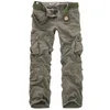 Men Cargo Pants High Quality Casual Long Trousers Loose Multi Pocket Camouflage Military Pants Men's street Joggers Plus Size 44 210707