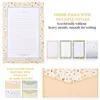 Enveloppes et 60 papiers à lettres, joli Kit de papeterie d'écriture avec impression de fleurs, Style mixte, emballage cadeau 7326027