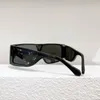 Mode Solglasögon för män och kvinnor Anti-UV Klassisk genomskinlig ram i ett stycke Bokstavslins Ögonskydd Breda spegelben Designer solglasögon Z1451U Originalbox