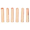 40PCS / Lot TIG Welding Kit Torch Collet Gaslins Pyrex Glass Cup Praktiska tillbehör för WP-9 / 20/25