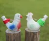 Party Favor Creative Water Bird Whistle Clay Birds Ceramic Glazed Song Chirps Bathtime Kids Toys Gift Christmas SN2268